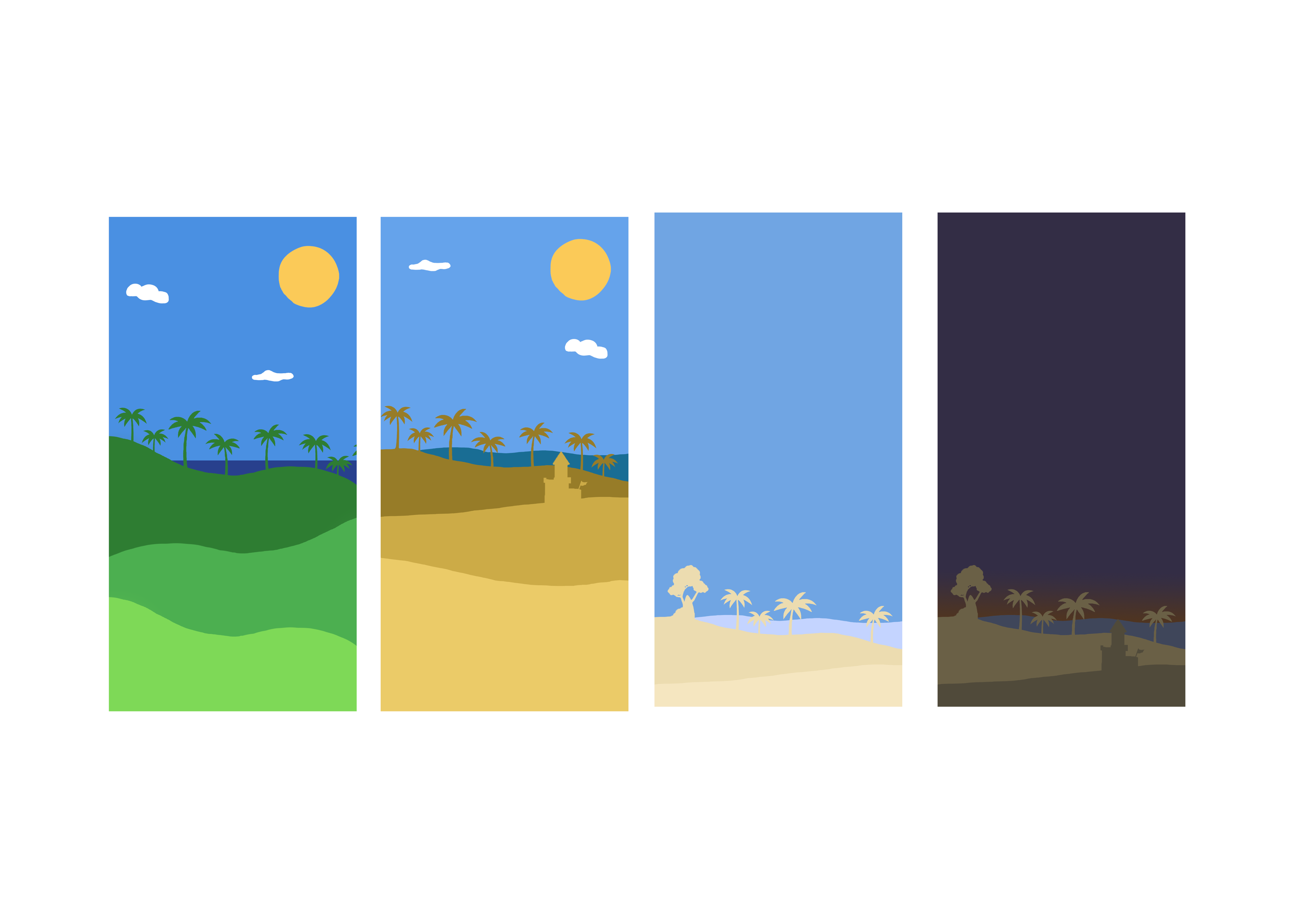 Drawing game interface